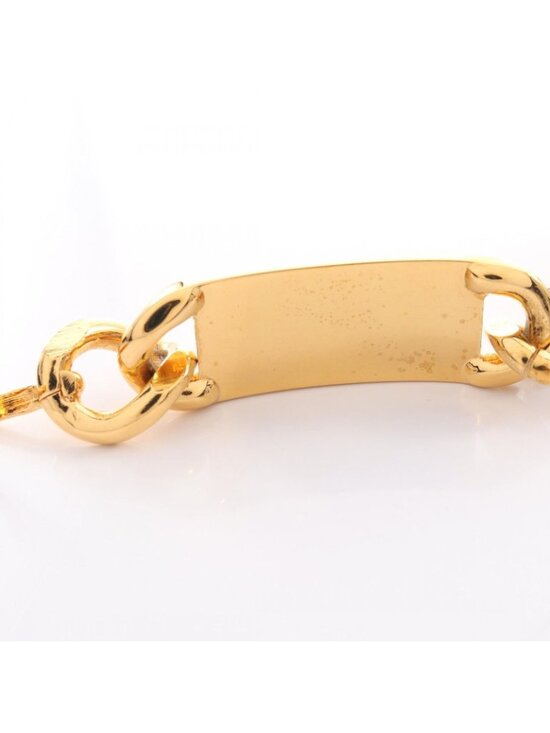 Chanel Belt CC Logo Medal Chain Leather main image 7